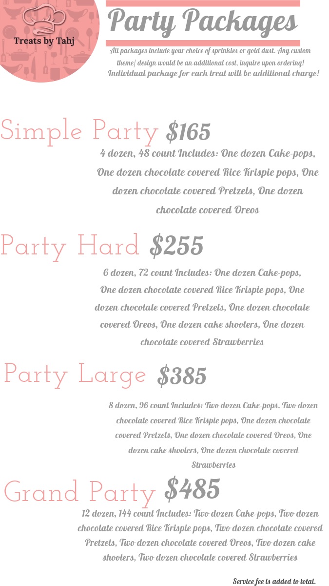 Treat Party packages 