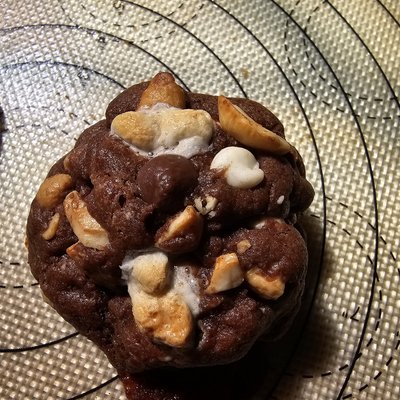 Bakery Style Rocky Road Cookie