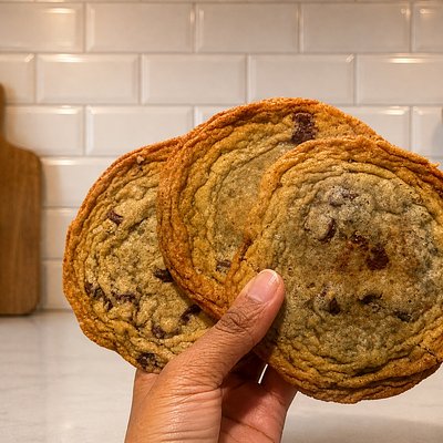 Brown Butter Sea Salt Chocolate Chip Cookie