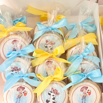 Printed Round Cookies