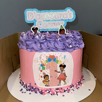 8 Inch Birthday Cake