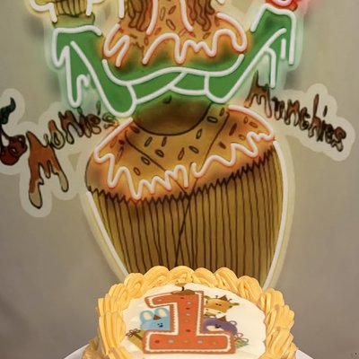 4’ Circle Smash Cake 