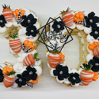 Cookie/Cake/Cupcake- Letter Or Number Cakes 