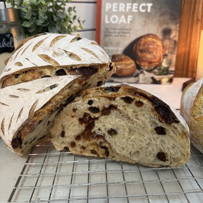 Cinnamon Raisin Sourdough Loaf