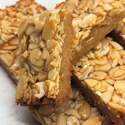 Honey Almond Slice 
