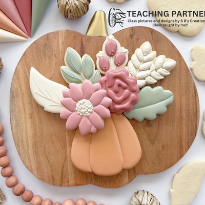 “Thanksgiving Bouquet” cookie decorating class - Mon, Nov. 23