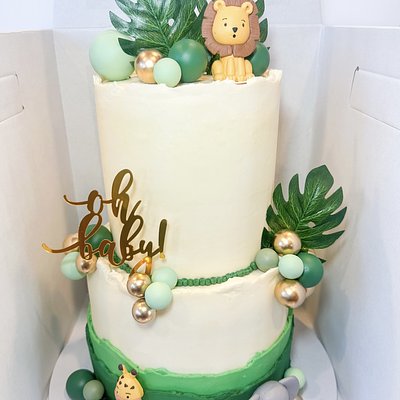 2-tier: 6” / 8” Cake
