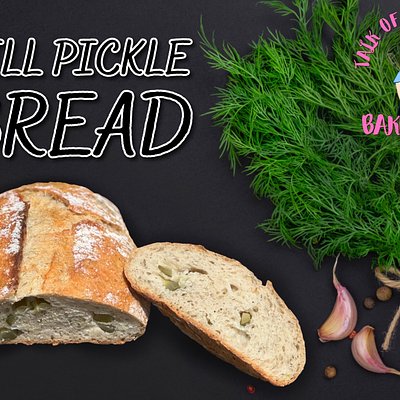 Dill Pickle Bread (Yeasted Artisan Bread)