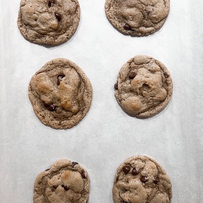Brown Butter Chocolate Chip Cookies(4pack)