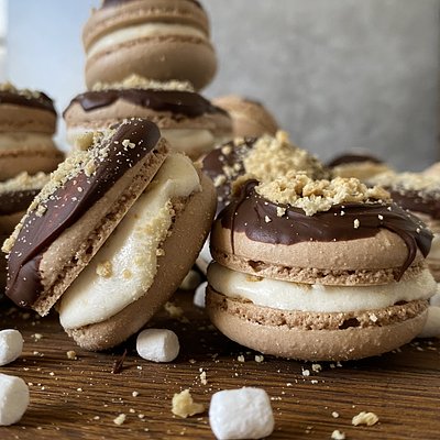 S’mores Macaron