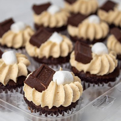 PB Smores Cupcakes 