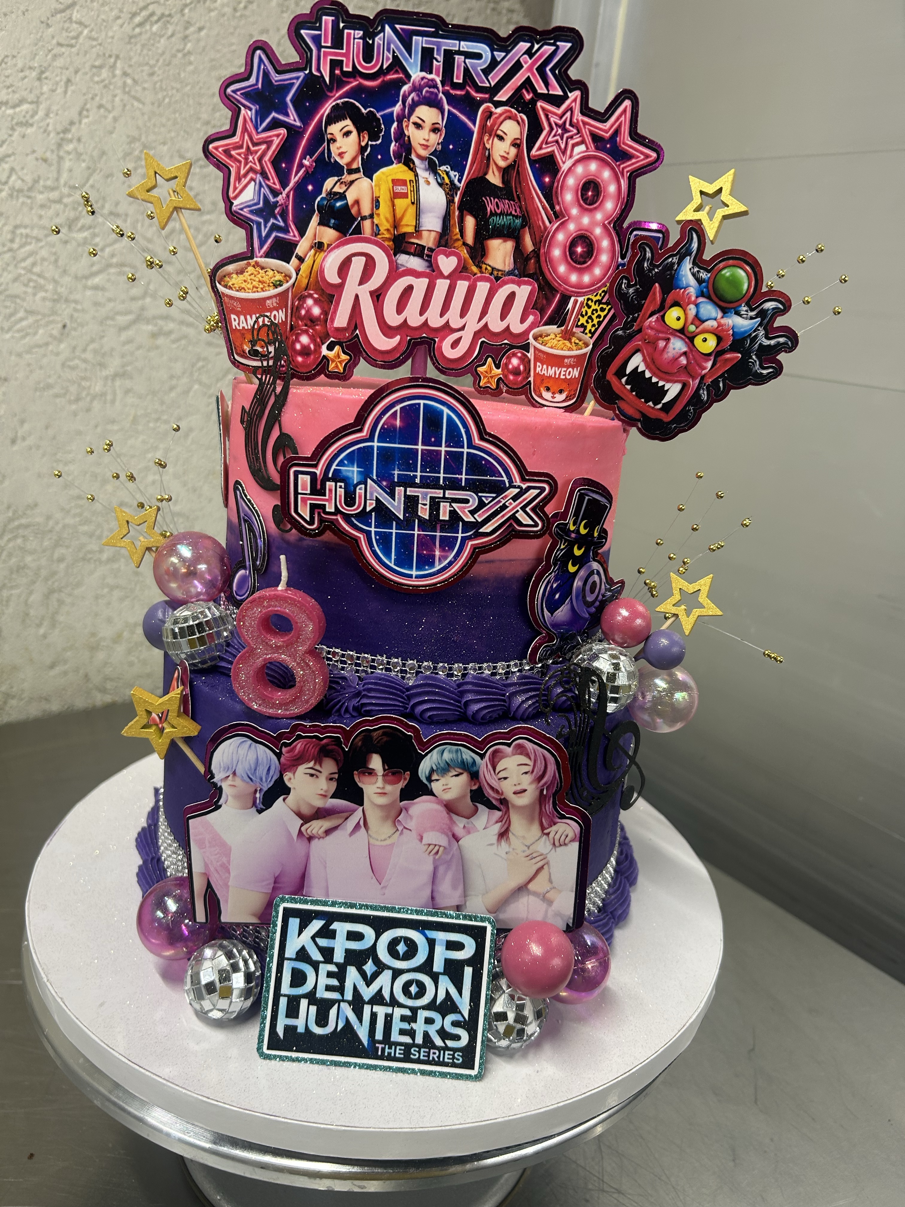 6 & 8 Inch Double Layer 2 Tier 