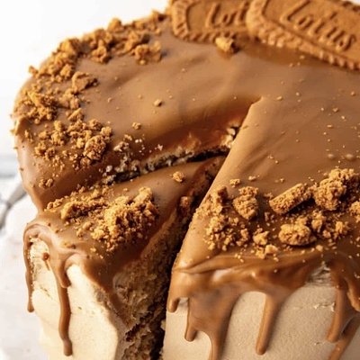 Biscoff Cookie Butter Cake - 8”