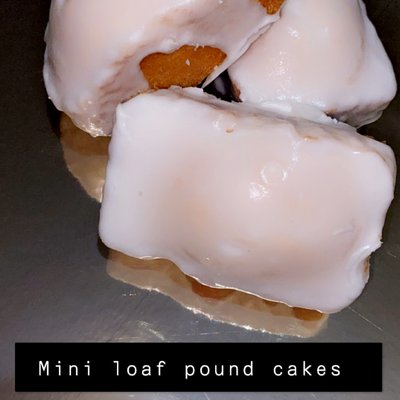 3 Pack/ Mini Loaf Pound Cake 