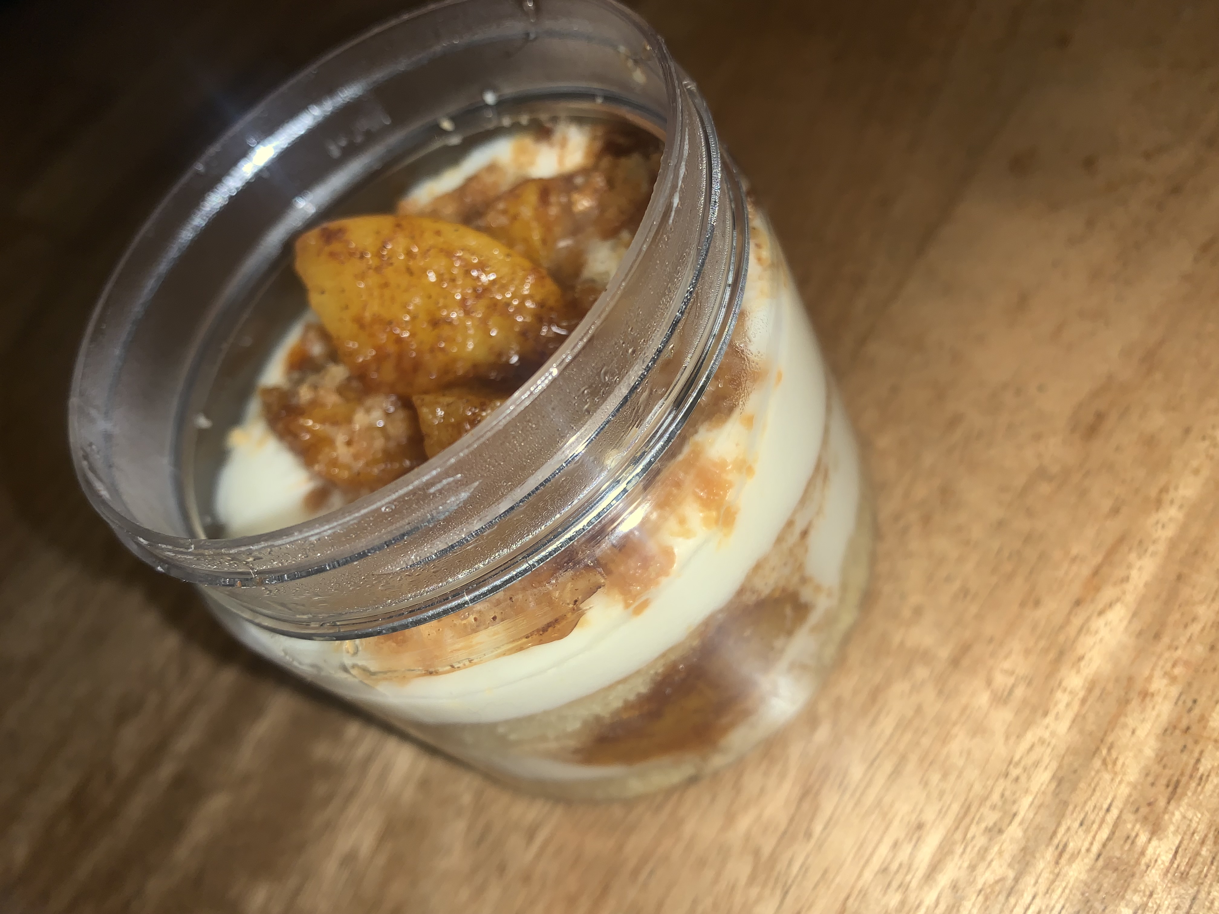 Peach Cobbler Cupcake