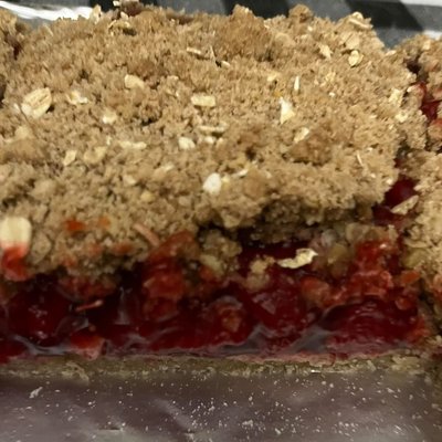 5x5 Cherry Crumb Bar