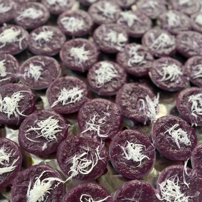 Purple Yam Rice Cake