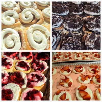 Cinnamon/Sweet Rolls Full Pans (15 Large Rolls)