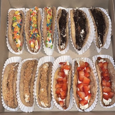 Churro Cheesecake Tacos (Large 12)