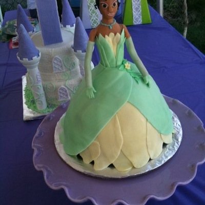 Custom Couture Cut Cake