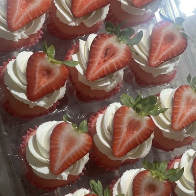 Strawberry Cupcakes