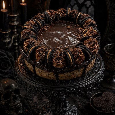 Peanut Butter Oreo Cheesecake