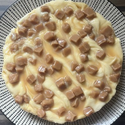 Fudge Caramel Cheesecake 