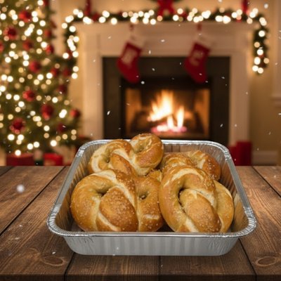4 Ct Jumbo Pretzels W/cheese 