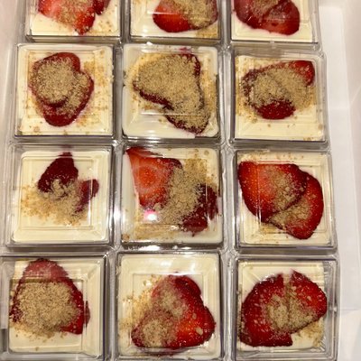 Mini Cheesecake cups 