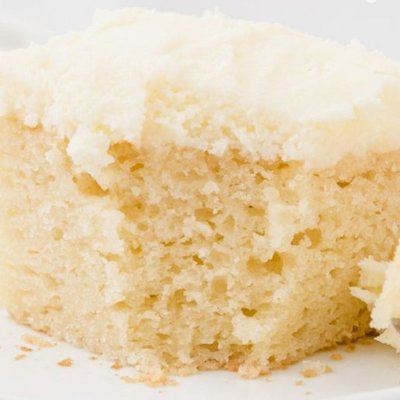 Vanilla Cake 8x8 Pan