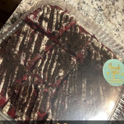 Red Velvet Brownies 