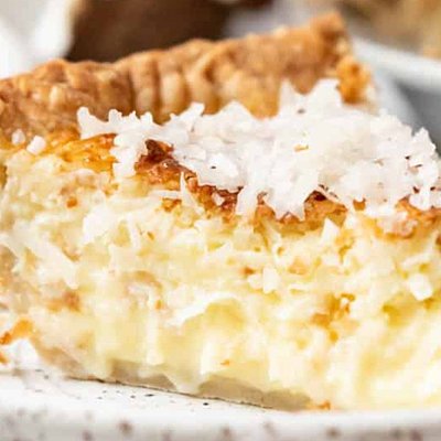 Coconut Custard Pie