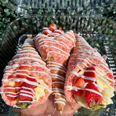 Cheesecake Waffle Taco 