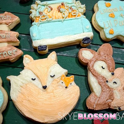 Custom Buttercream Decorated Cookies 