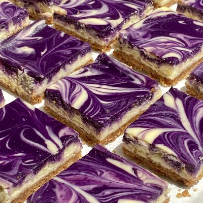 Purple Sweet Potato Cheesecake Bar (Personal Size)