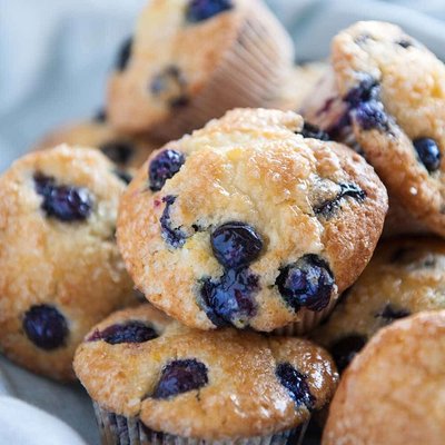 4ct Pack Of Blueberry Muffins 