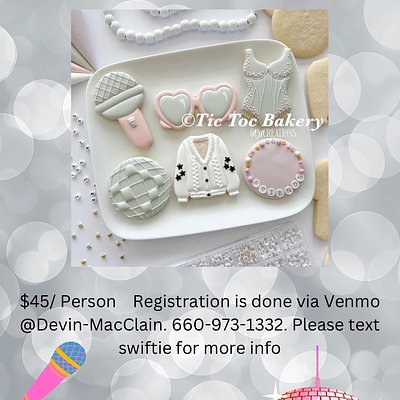 SWIFTIE Cookie Decorating Class