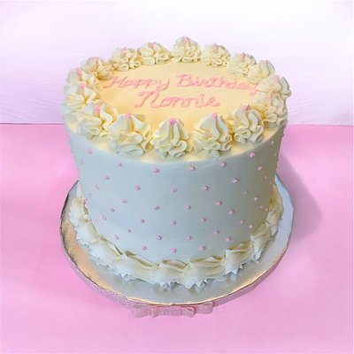 1 tier 8 Inch Cake