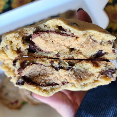 Buckeye Stuffed Cookie