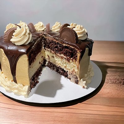 Reese’s Cheesecake Cake