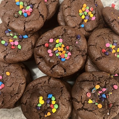 Cosmic Brownie Cookies