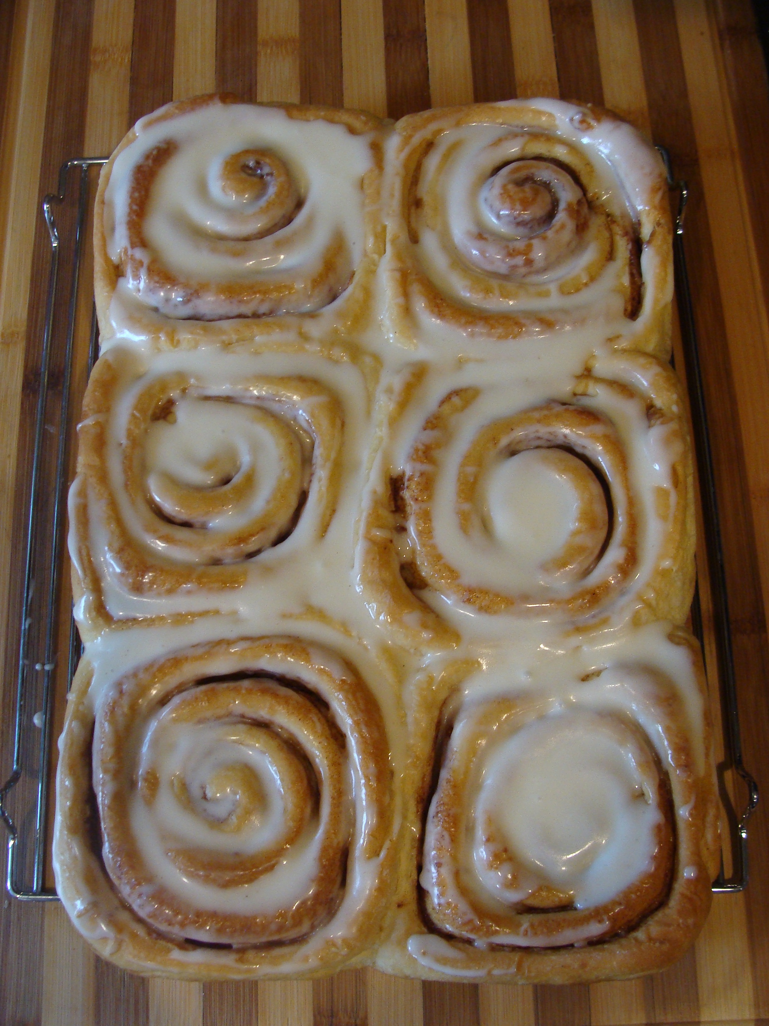 Glazed Cinnamon Roll