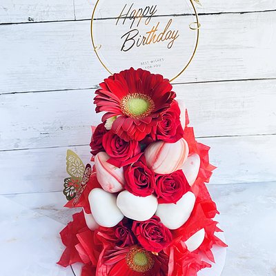 Small Strawberry Tower