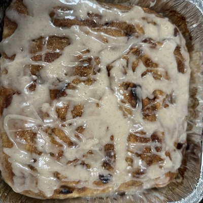 Brown Sugar Cinnamon Glazed Focaccia