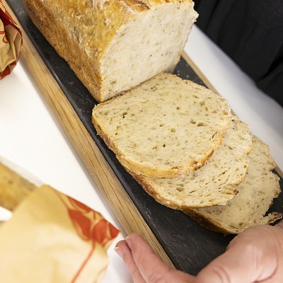 Classic Plain Sourdough Bread 