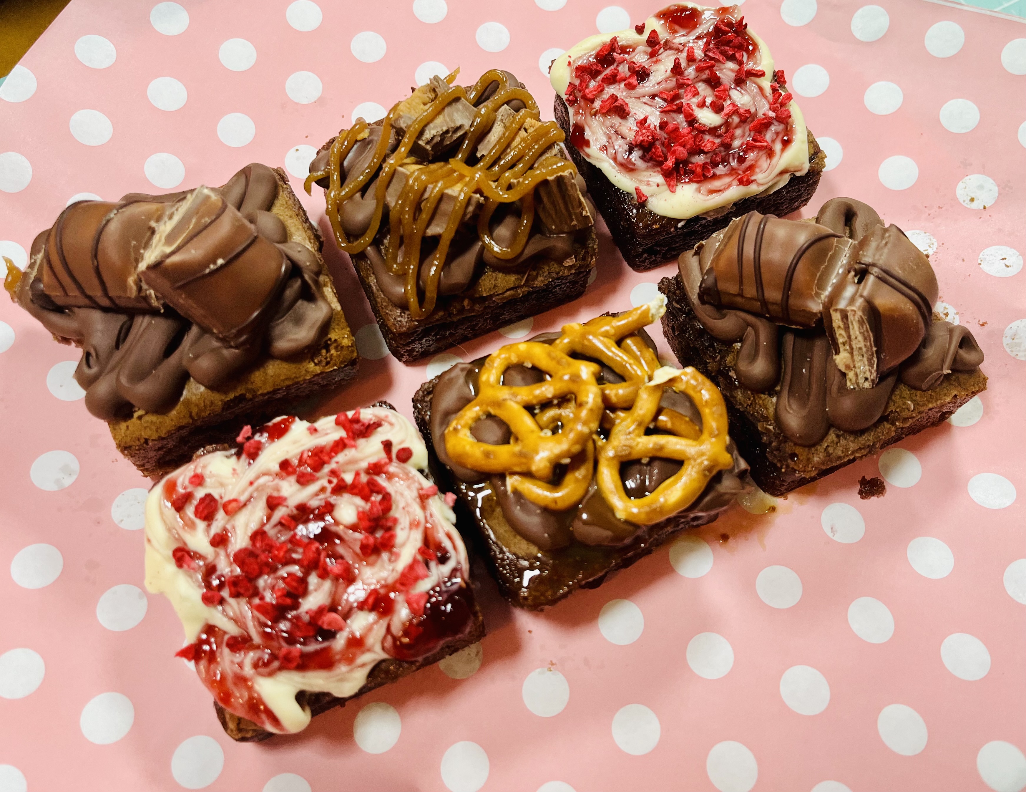 Six Brownie Variety Box