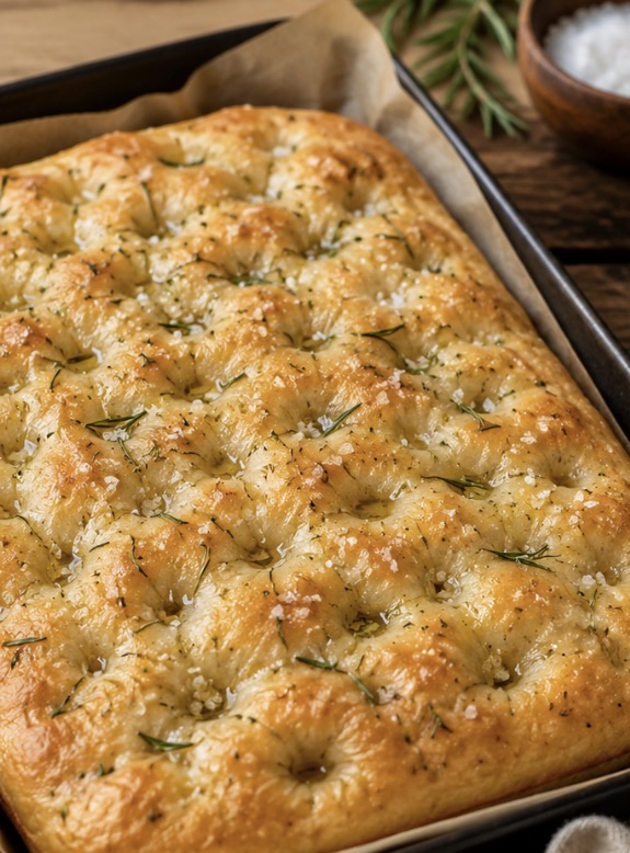 Focaccia - Rosemary & Sea Salt