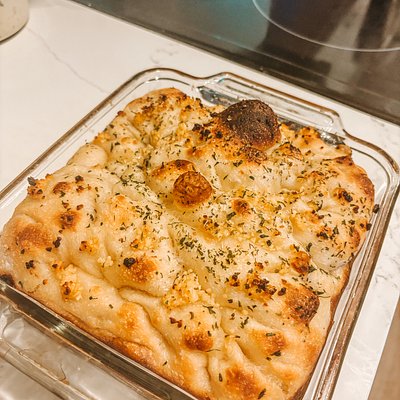 Garlic & Rosemary Sourdough Focaccia 