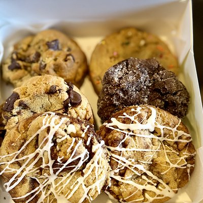 Stuffed Snickerdoodle Cookie