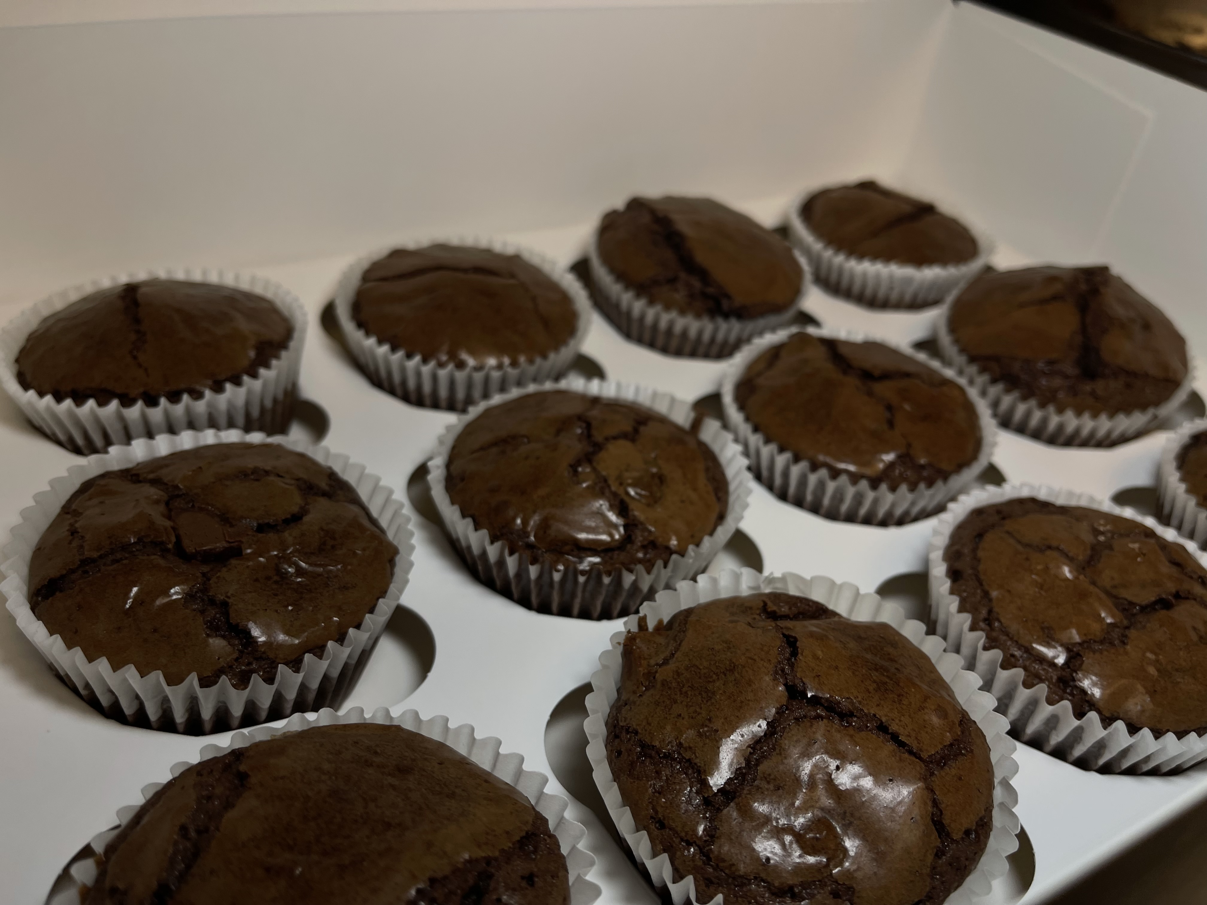Fudge Brownie Cupcakes (Dozen